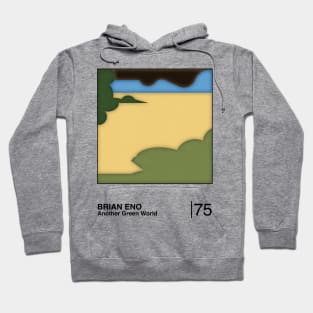 Another Green World / Original Minimalist Graphic Artwork Design Hoodie